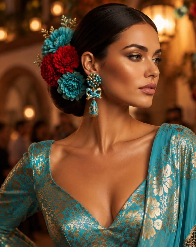 PENDIENTES DE FLAMENCA — detalle